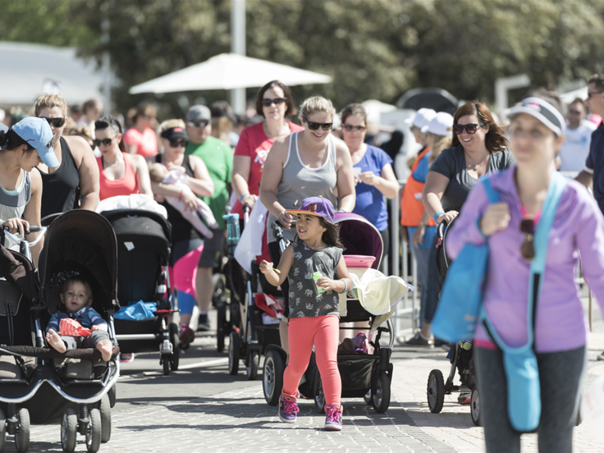 Big Pram Walk at Elizabeth Quay