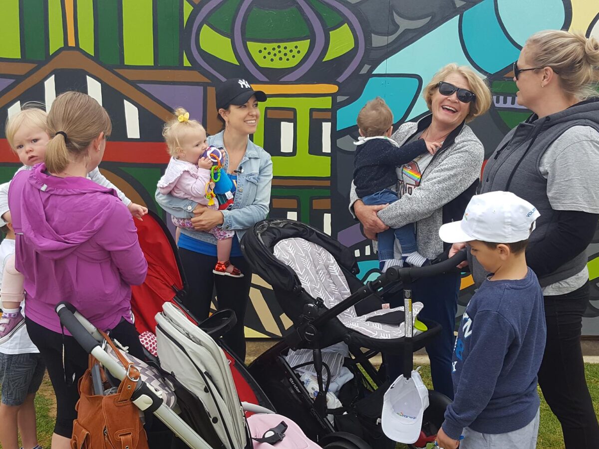 Big Pram Walk at Elizabeth Quay