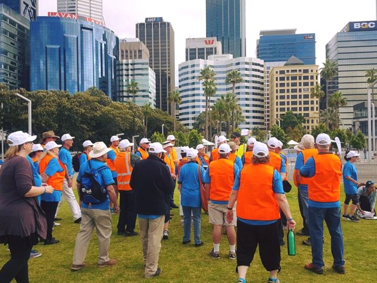 Big Pram Walk at Elizabeth Quay